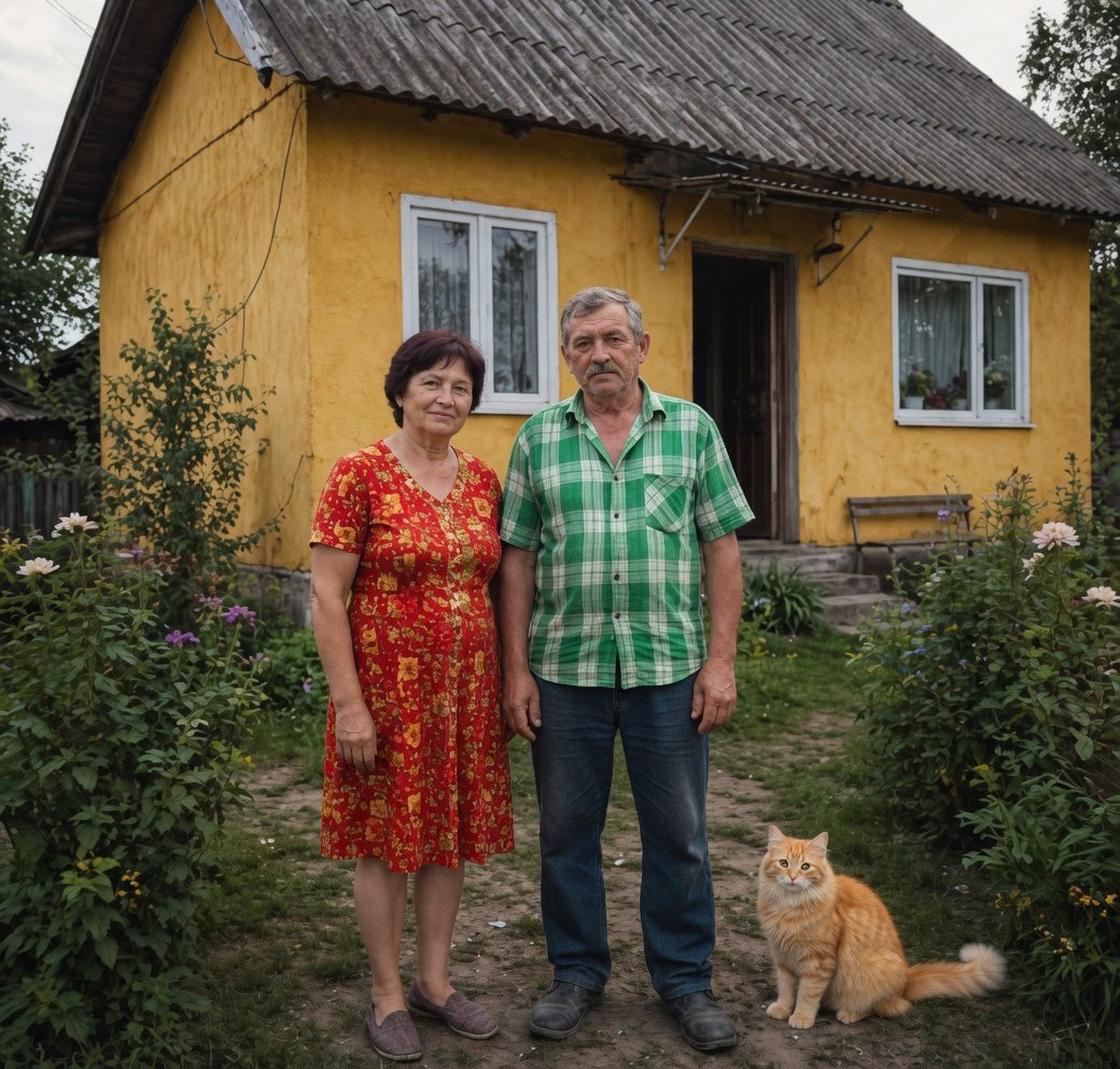В магазине пахло хлебом и влажным деревом.