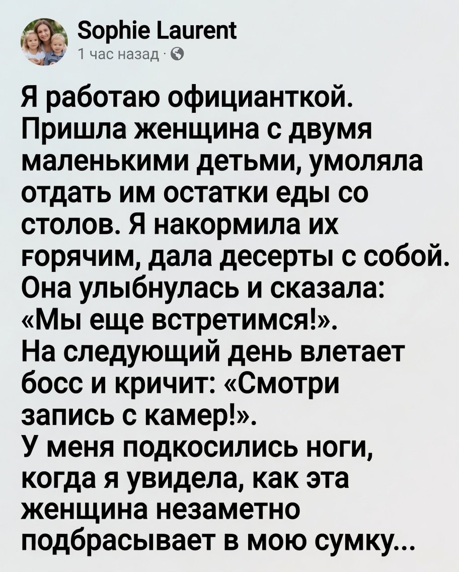 У меня подкосились ноги, когда я увидела