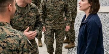 Два слова заставили морпехов замолчать