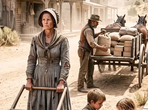 Голодная вдова пришла за работой, а фермер впервые за восемь лет снова услышал смех в доме