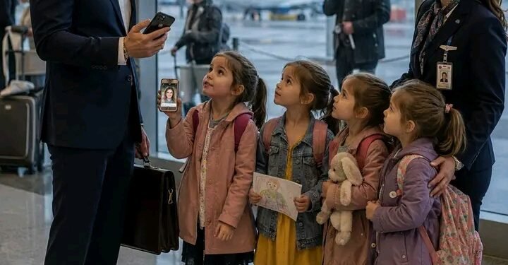 Четыре девочки просили помощи в аэропорту, но одна фотография изменила жизнь богатого пассажира