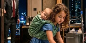 Девочка убирала кабинет директора с младшей сестрой за спиной, пока однажды он не узнал правду